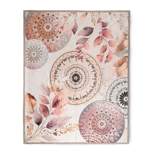 Hip Pled &quot;Afina&quot; w kolorze jasnoszaro-jasnoróżowym ze sklepu Limango Polska w kategorii Tekstylia - zdjęcie 187702330