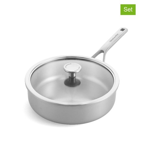 KitchenAid 2-częściowy zestaw &quot;Multi-Ply&quot; - Ø 24 cm ze sklepu Limango Polska w kategorii Garnki - zdjęcie 187702543