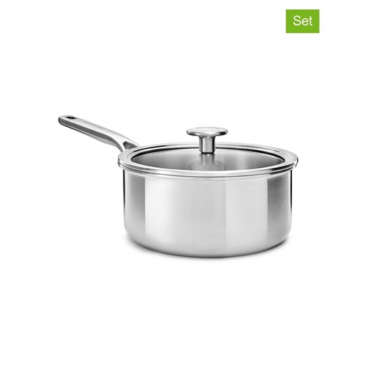 KitchenAid 2-częściowy zestaw &quot;Multi-Ply&quot; - Ø 18 cm ze sklepu Limango Polska w kategorii Garnki - zdjęcie 187702571