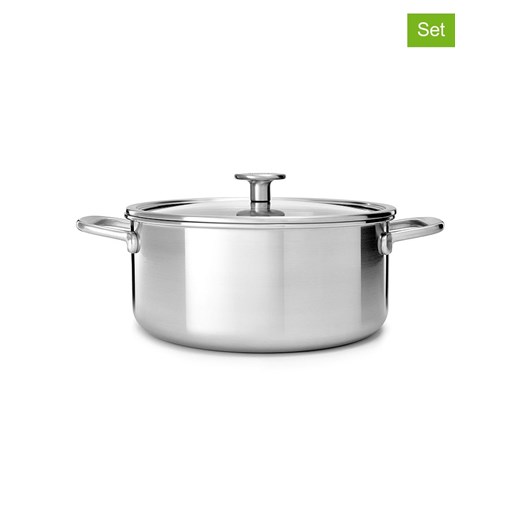 KitchenAid 2-częściowy zestaw &quot;Multi-Ply&quot; - Ø 20 cm ze sklepu Limango Polska w kategorii Garnki - zdjęcie 187702583