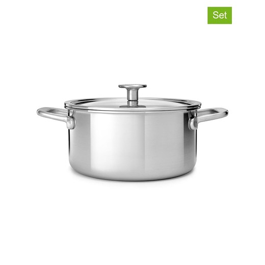 KitchenAid 2-częściowy zestaw &quot;Multi-Ply&quot; - Ø 24 cm ze sklepu Limango Polska w kategorii Garnki - zdjęcie 187702592