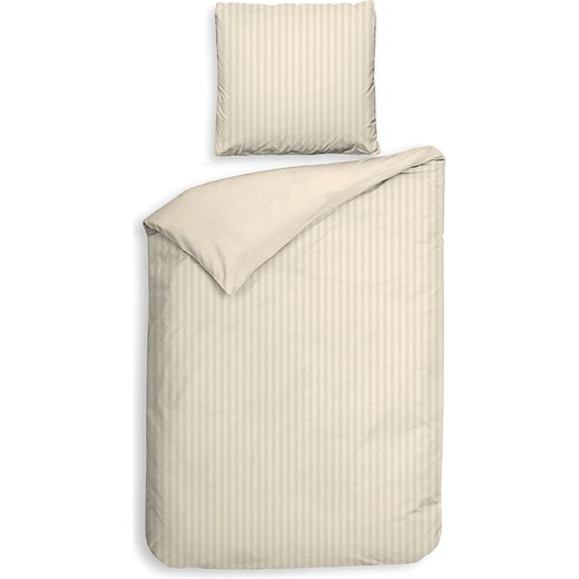 Heckett Lane Komplet pościeli satynowej &quot;Banda&quot; w kolorze kremowym ze sklepu Limango Polska w kategorii Pościele - zdjęcie 187703030