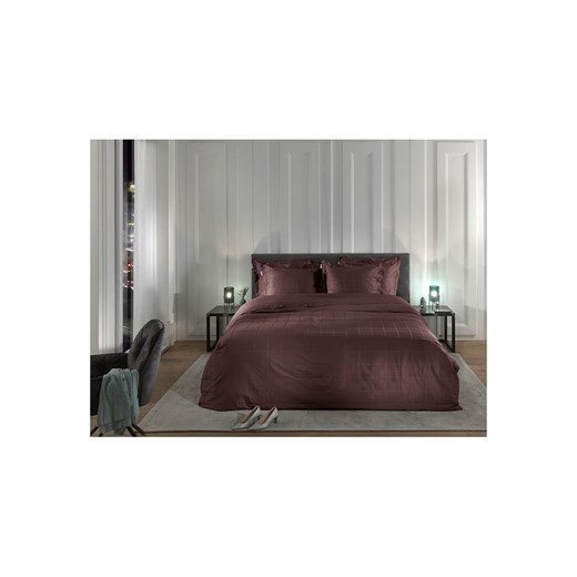 Heckett Lane Komplet pościeli satynowej &quot;Diamante&quot; w kolorze brązowym Heckett Lane 155x220 cm promocyjna cena Limango Polska