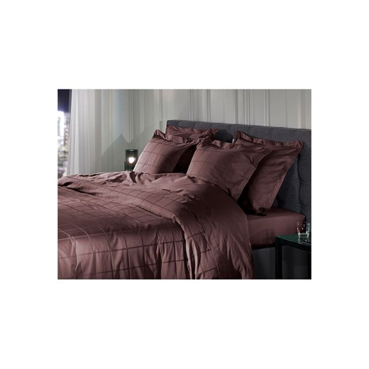 Heckett Lane Komplet pościeli satynowej &quot;Diamante&quot; w kolorze brązowym Heckett Lane 260x220 cm okazja Limango Polska