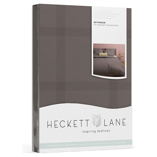 Heckett Lane Komplet pościeli satynowej &quot;Diamante&quot; w kolorze Heckett Lane 200x220 cm okazja Limango Polska