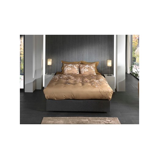 HNL Komplet pościeli satynowej &quot;Asahi&quot; w kolorze beżowym Hnl 155x220 cm wyprzedaż Limango Polska