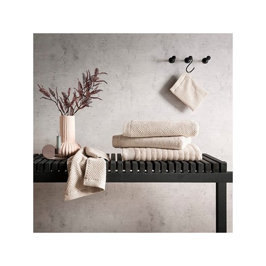 HNL Ręcznik prysznicowy &quot;Premium&quot; w kolorze beżowym Hnl 70x140 cm wyprzedaż Limango Polska