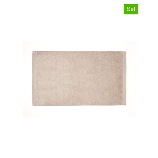 HNL Ręczniki (2 szt.) &quot;Premium&quot; w kolorze beżowym do rąk Hnl 50x100 cm wyprzedaż Limango Polska