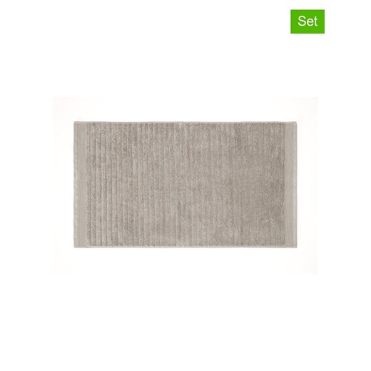 HNL Ręczniki (2 szt.) &quot;Prestige&quot; w kolorze szarym do rąk ze sklepu Limango Polska w kategorii Ręczniki - zdjęcie 187703954