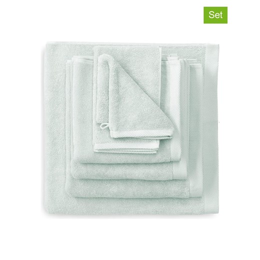 Heckett Lane Ręczniki (6 szt.) w kolorze miętowym dla gości ze sklepu Limango Polska w kategorii Ręczniki - zdjęcie 187704020