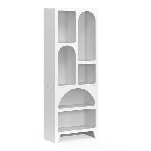 IDOMYA Essentials Regał stojący w kolorze białym - 60 x 160 x 30 cm ze sklepu Limango Polska w kategorii Regały i witryny - zdjęcie 187705123