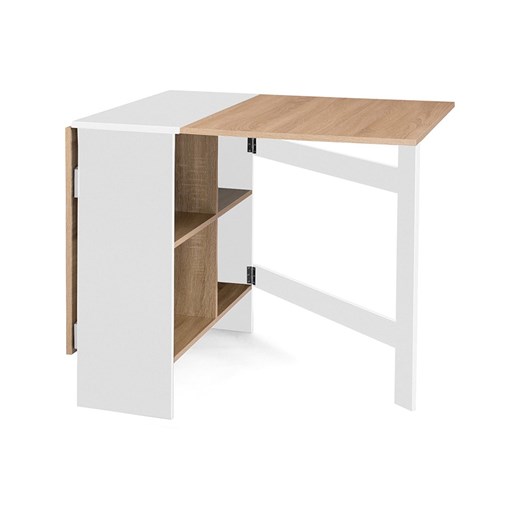 IDOMYA Factory Stół &quot;Edi&quot; w kolorze jasnobrązowo-białym do jadalni - 150 x 75 x 80 cm ze sklepu Limango Polska w kategorii Stoliki kawowe - zdjęcie 187705643