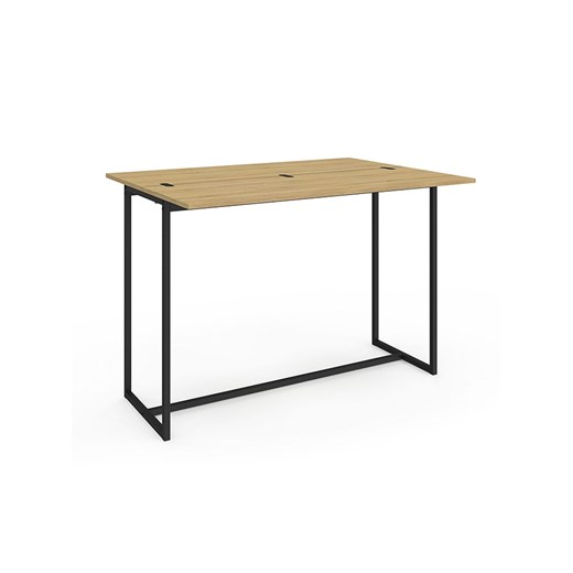 IDOMYA Factory Stół &quot;Memphis&quot; w kolorze beżowo-czarnym do jadalni - 110 x 75 x 40 cm ze sklepu Limango Polska w kategorii Stoliki kawowe - zdjęcie 187705690