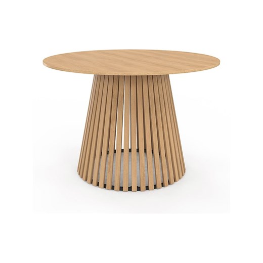 IDOMYA Essentials Stół &quot;Camélia&quot; w kolorze jasnobrązowym - 75 x Ø 110 cm ze sklepu Limango Polska w kategorii Stoliki kawowe - zdjęcie 187705770