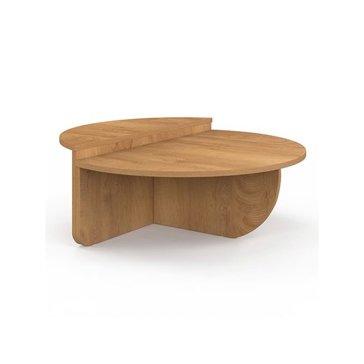 IDOMYA Factory Ława w kolorze jasnobrązowym - wys. 35 x Ø 90 cm ze sklepu Limango Polska w kategorii Stoliki kawowe - zdjęcie 187706090