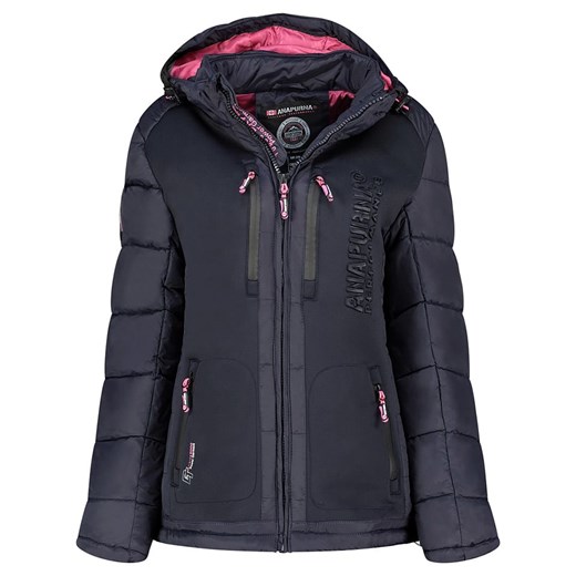 ANAPURNA Kurtka pikowana &quot;Beachana&quot; w kolorze granatowym ze sklepu Limango Polska w kategorii Kurtki damskie - zdjęcie 187706763