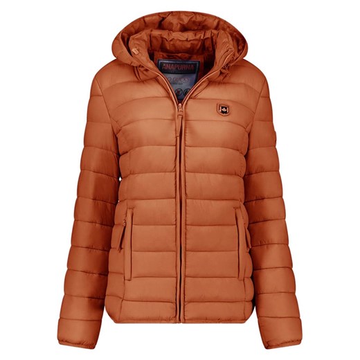 ANAPURNA Kurtka pikowana &quot;Akitalana Hood&quot; w kolorze karmelowym ze sklepu Limango Polska w kategorii Kurtki damskie - zdjęcie 187707303