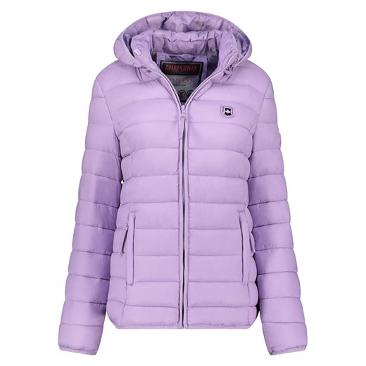 ANAPURNA Kurtka pikowana &quot;Akitalana Hood&quot; w kolorze lawendowym ze sklepu Limango Polska w kategorii Kurtki damskie - zdjęcie 187707330