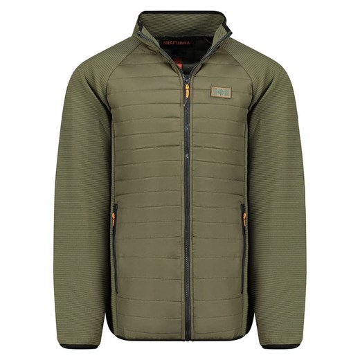 ANAPURNA Kurtka hybydrowa &quot;Traboulana&quot; w kolorze oliwkowym ze sklepu Limango Polska w kategorii Kurtki męskie - zdjęcie 187707411