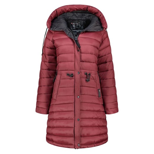 ANAPURNA Płaszcz pikowany &quot;Batigana&quot; w kolorze bordowym ze sklepu Limango Polska w kategorii Kurtki damskie - zdjęcie 187707560