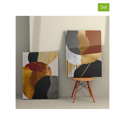 ABERTO DESIGN Druki (2 szt.) na płótnie ze sklepu Limango Polska w kategorii Obrazy - zdjęcie 187708010