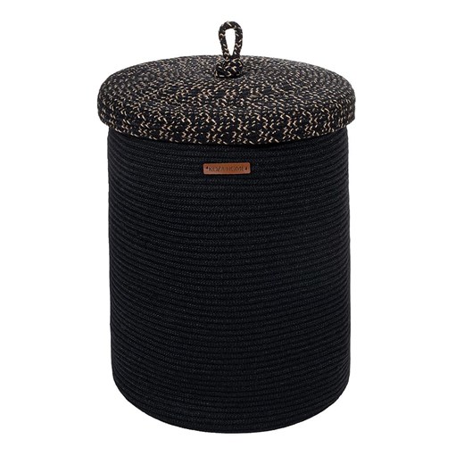 ABERTO DESIGN Kosz w kolorze czarnym - wys. 50 x Ø 36 cm ze sklepu Limango Polska w kategorii Pojemniki kuchenne - zdjęcie 187708201