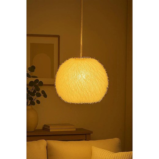ABERTO DESIGN Lampa wisząca w kolorze białym - wys. 75 x Ø 35 cm Aberto Design onesize wyprzedaż Limango Polska