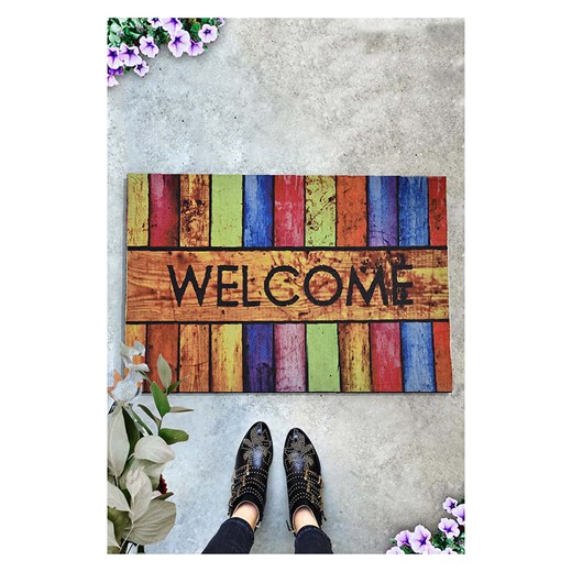 ABERTO DESIGN Wycieraczka ze wzorem ze sklepu Limango Polska w kategorii Dom - zdjęcie 187708913