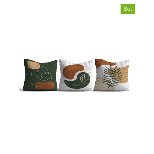 ABERTO DESIGN Poduszki (3 szt.) ze wzorem ze sklepu Limango Polska w kategorii Poduszki dekoracyjne - zdjęcie 187709254