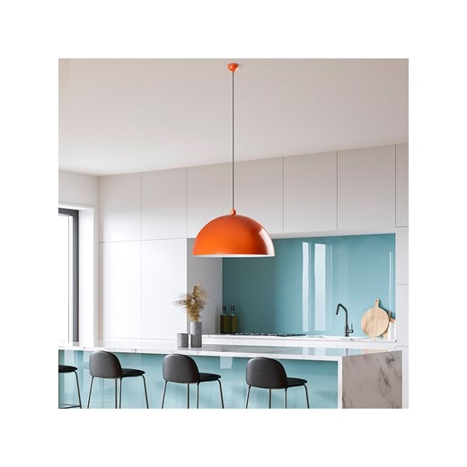 ABERTO DESIGN Lampa wisząca w kolorze pomarańczowym - Ø 60 cm ze sklepu Limango Polska w kategorii Oświetlenie - zdjęcie 187709560