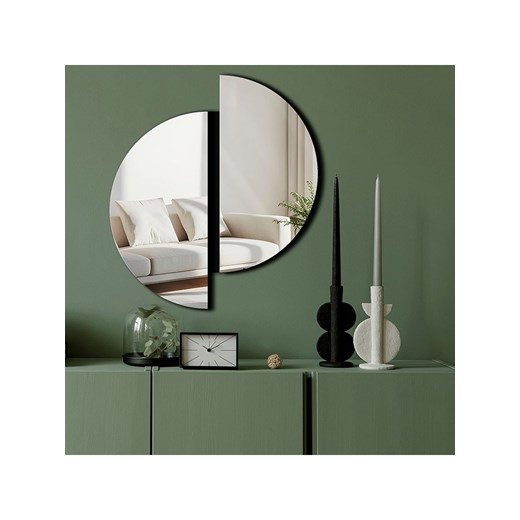 ABERTO DESIGN Lustro w kolorze srebrnym - 44 x 50 cm ze sklepu Limango Polska w kategorii Lustra - zdjęcie 187709843