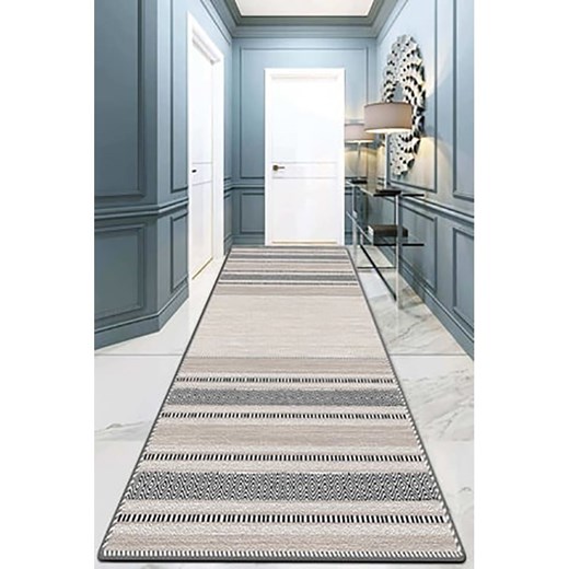 ABERTO DESIGN Chodnik w kolorze beżowym ze sklepu Limango Polska w kategorii Dywany - zdjęcie 187709953