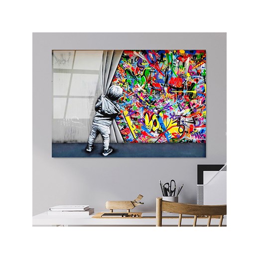 ABERTO DESIGN Druk na szkle ze sklepu Limango Polska w kategorii Obrazy - zdjęcie 187710263