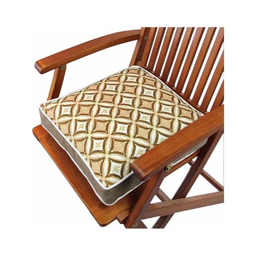 ABERTO DESIGN Poduszka w kolorze zielono-białym ze sklepu Limango Polska w kategorii Poduszki dekoracyjne - zdjęcie 187710641