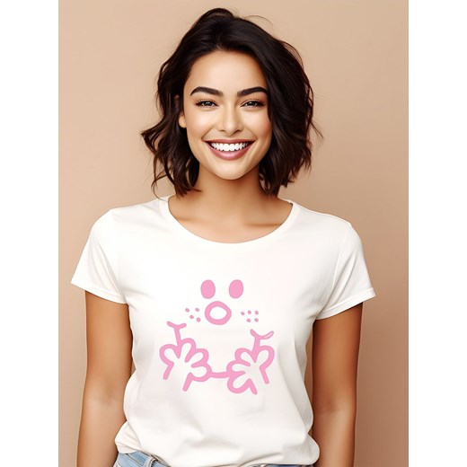 WOOOP Koszulka w kolorze białym ze sklepu Limango Polska w kategorii Bluzki damskie - zdjęcie 187710710