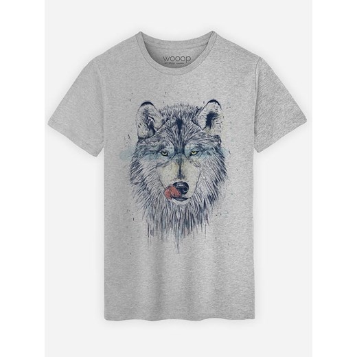 WOOOP Koszulka w kolorze szarym ze sklepu Limango Polska w kategorii T-shirty męskie - zdjęcie 187710791