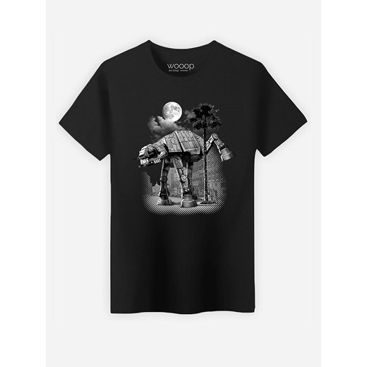 WOOOP Koszulka &quot;Ata Pee Time&quot; w kolorze czarnym ze sklepu Limango Polska w kategorii T-shirty męskie - zdjęcie 187710802