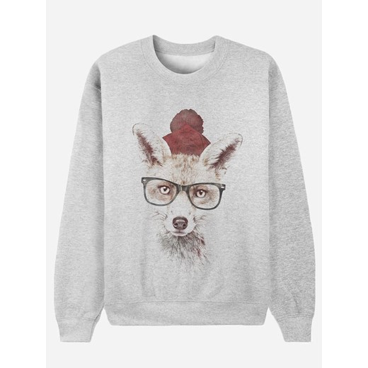 WOOOP Bluza &quot;Pretty Cool Outside&quot; w kolorze szarym ze sklepu Limango Polska w kategorii Bluzy damskie - zdjęcie 187710850