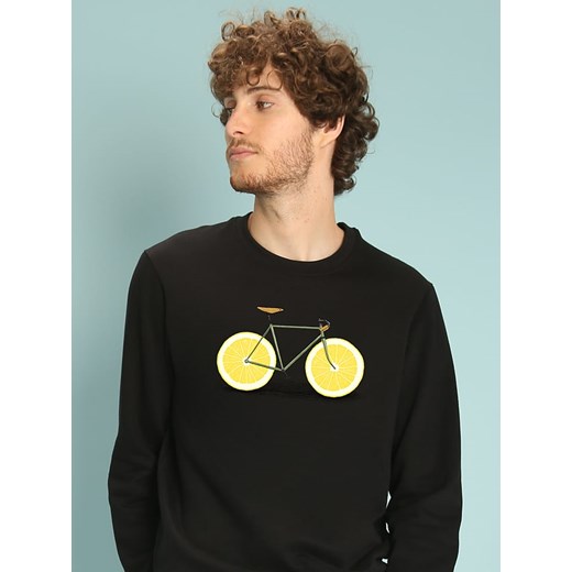 WOOOP Bluza &quot;Zest&quot; w kolorze czarnym ze sklepu Limango Polska w kategorii Bluzy męskie - zdjęcie 187710903