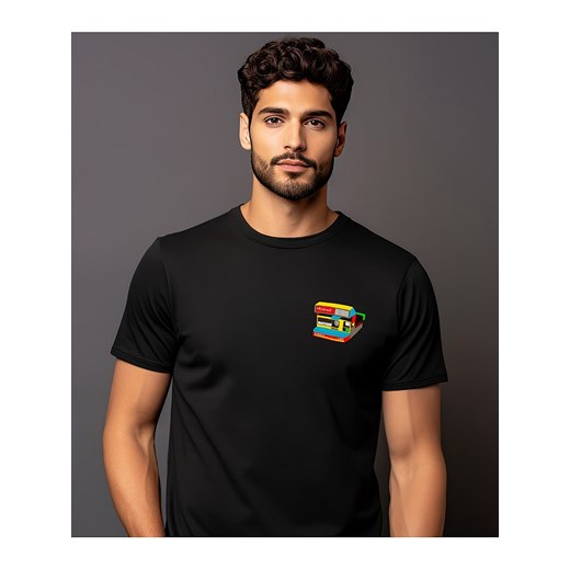 WOOOP Koszulka &quot;Captures great moments&quot; w kolorze czarnym ze sklepu Limango Polska w kategorii T-shirty męskie - zdjęcie 187710982