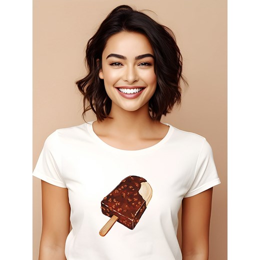 WOOOP Koszulka w kolorze białym ze sklepu Limango Polska w kategorii Bluzki damskie - zdjęcie 187711003