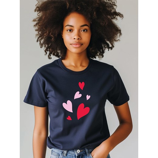 WOOOP Koszulka w kolorze granatowym ze sklepu Limango Polska w kategorii Bluzki damskie - zdjęcie 187711011