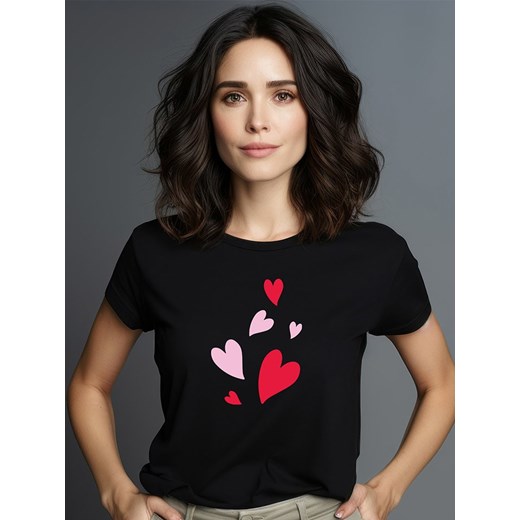 WOOOP Koszulka w kolorze czarnym ze sklepu Limango Polska w kategorii Bluzki damskie - zdjęcie 187711012