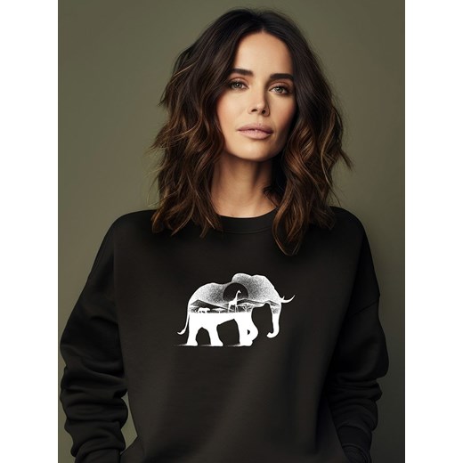 WOOOP Bluza w kolorze czarnym ze sklepu Limango Polska w kategorii Bluzy damskie - zdjęcie 187711014