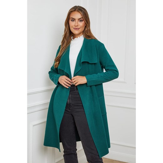 Soft Cashmere Kardigan w kolorze zielonym ze sklepu Limango Polska w kategorii Swetry damskie - zdjęcie 187711104