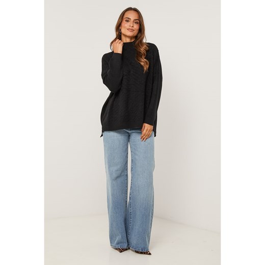 Soft Cashmere Golf w kolorze czarnym ze sklepu Limango Polska w kategorii Swetry damskie - zdjęcie 187711351