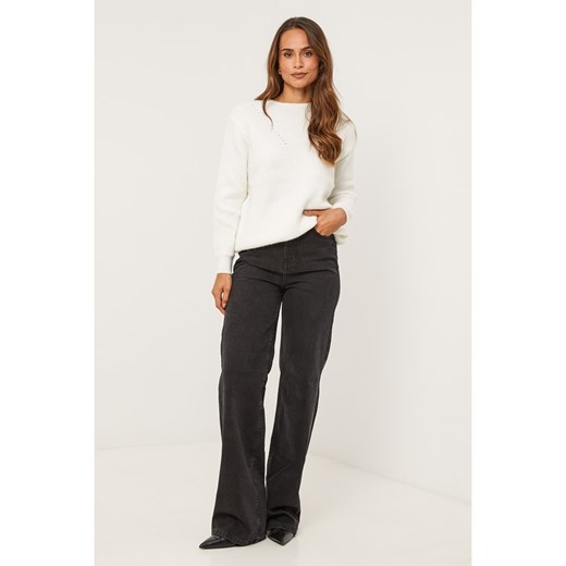 Soft Cashmere Sweter w kolorze białym ze sklepu Limango Polska w kategorii Swetry damskie - zdjęcie 187711464