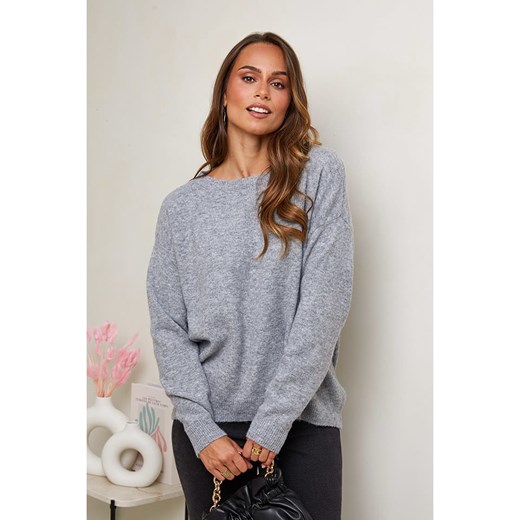 Soft Cashmere Sweter w kolorze szarym ze sklepu Limango Polska w kategorii Swetry damskie - zdjęcie 187712133