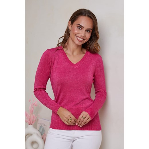 Soft Cashmere Sweter w kolorze różowym ze sklepu Limango Polska w kategorii Swetry damskie - zdjęcie 187712153