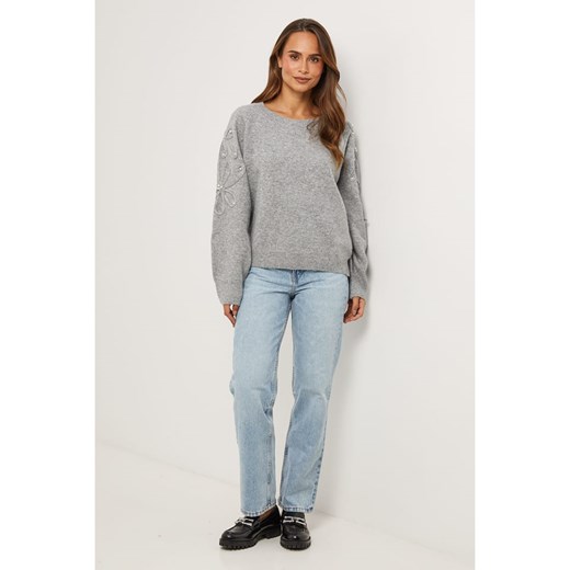 Soft Cashmere Sweter w kolorze szarym ze sklepu Limango Polska w kategorii Swetry damskie - zdjęcie 187712200